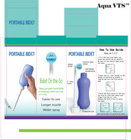 Perineal Recovery and Cleansing After Birth, Portable Bidet for Toilet, Camping,Driver,Outdoor, Personal Hygiene (blue, 450 Ml)